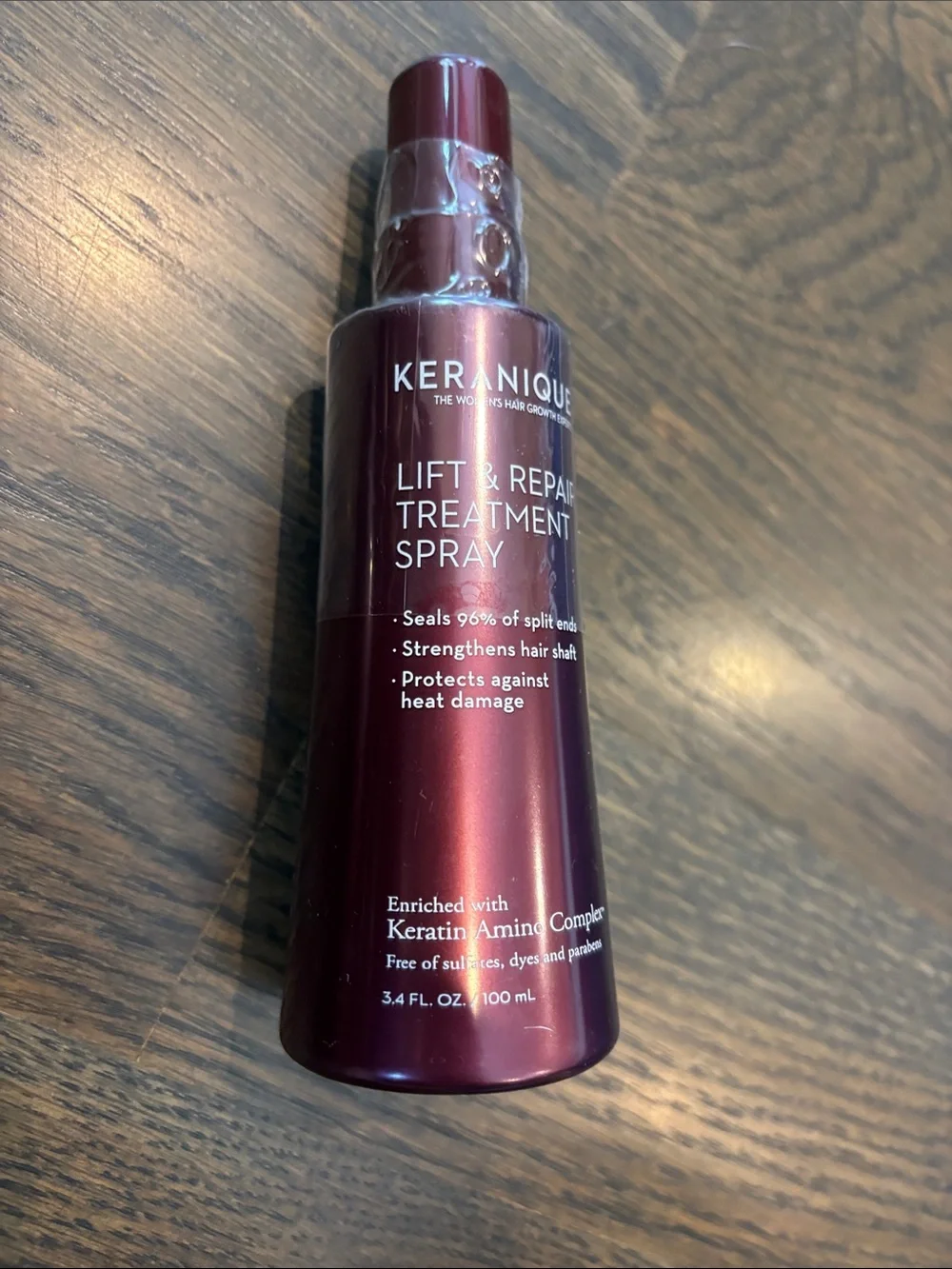 Keranique Lift & Repair Treatment Spray - Deep Burgundy